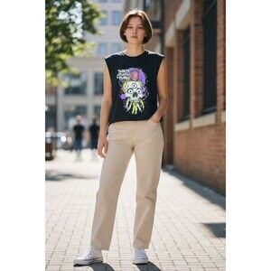 Thirty Seconds To Mars Season Tour 2024 Alt Cut Cropped Top Shirt Size XL